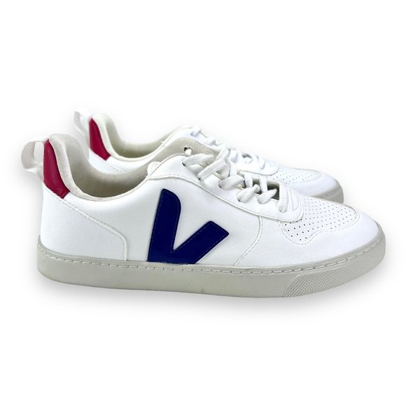 Authentic NEW Big Kids V-10 Low-Top Sneaker by Veja - Picture 3 of 16